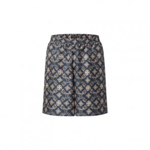 Men's LV Monogram Silk Short