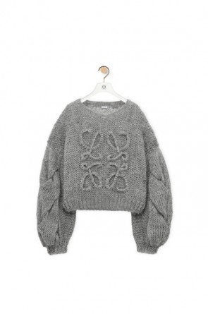 Loéwe Anagram sweater in mohair