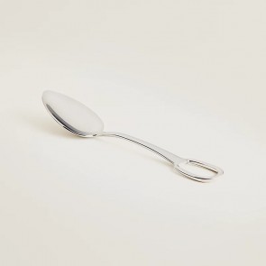 Hermes Attelage Steel Dessert Spoon 
