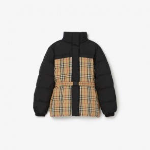 Lady's Burberry Reversible Down Puffer Jacket