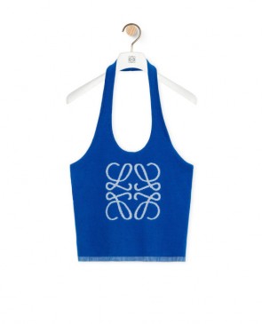 Lady's Loewe Halter Top In Cotton