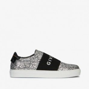Paris sneakers in glitter elastic strap BE0005E0G1008