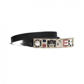 Women calfskin leather belt AA1163 Y11845 C1381