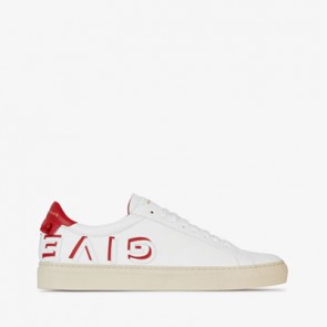 Mens low top sneakers in leather BH001DH08H-112