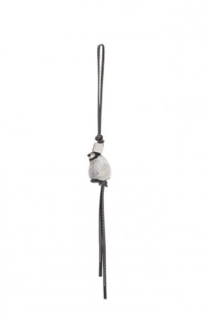Loewe Baby Penguin Charm in felt and calfskin