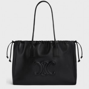 Celine Cabas Drawstring Cuir Triomphe In Smooth Calfskin