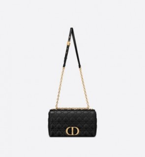 Dior Caro Bag With Embossed 30 Montaigne