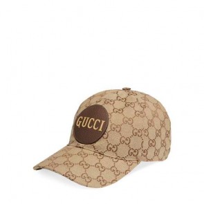 Gucci gg canvas baseball hat With Gucci motif