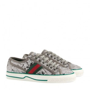 Gucci Tennis 1977 Sneaker With Sequin Embroidered Shoes