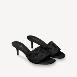 LV Revival Mule Sandals Medium Heel Shoes 1a8g4k
