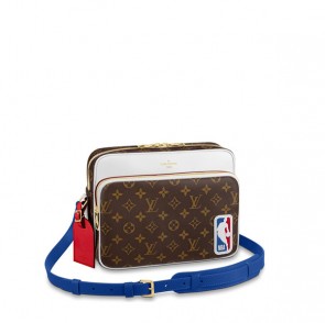 LV x NBA Nil Messenger Bag FALSE Monogram Louis Vuitton