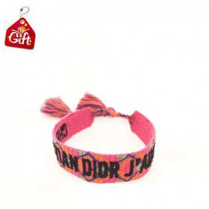 Woven bracelets in multi coloured cotton (for Western Union customers exclusive)