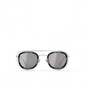 Louis Vuitton LV Super Vision Metal Pilot Square Sunglasses