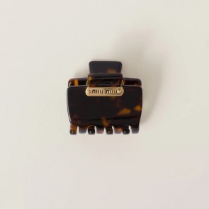 Lady's Miumiu Plexiglas Claw Clip