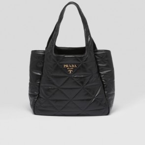 Prada Large Nappa Tote Bag With Stitching
