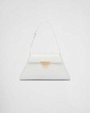 Prada Medium Brushed Leather Handbag