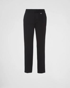 Lady's Prada Grain De Poudre Pants
