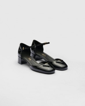 Lady's Prada Patent Leather Pumps