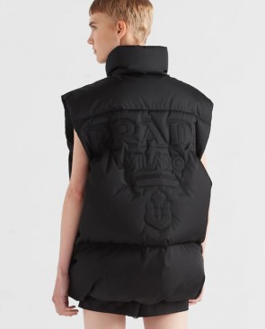 Lady's Prada Oversized Re-Nylon Down Vest
