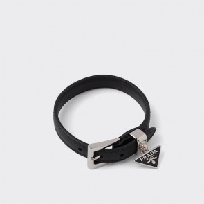 Prada Saffiano Leather Bracelet