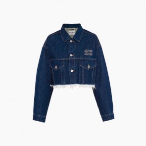 Lady's MiuMiu Denim blouson jacket/pants