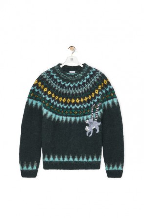 Ladys Loewe X Suna Fujita Sweater In Mohair Blend