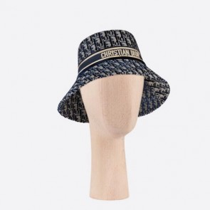 DIOR OBLIQUE LARGE BRIM BUCKET HAT 05CDO924I134_C540