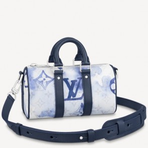 LV Watercolor Blue Keepall Xs M45761