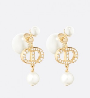 Dior CD Logo Tribales Earrings