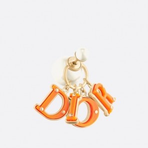 DIOR TRIBALES ORANGE EARRING E1829TRIPL_D372