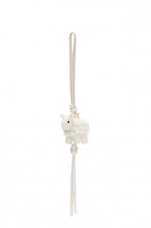 Loewe heep charm in felt and calfskin
