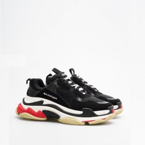 Triple S Multimaterial trainers sneakers with quilted effect 38580