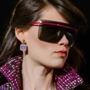 Chanel Shield Sunglasses Pink