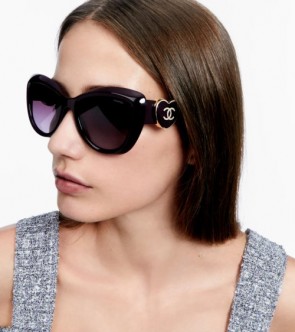 Lady's Chanel Butterfly Sunglasses