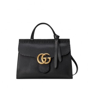 Gucci GG Marmont leather top handle bag 421890 A7M0T 1000