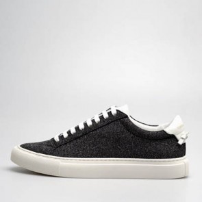 Mens glitter canvas sneakers BH0002H03Q-020