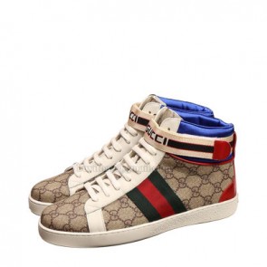 Mens strap Ace GG high top sneaker 589663 0FIWG 5027