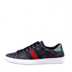 Mens logo stamp supreme sneaker A58P09
