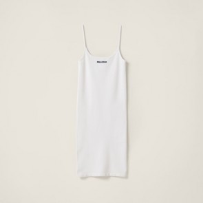Lady's Miu Miu Seamless Mélange Dress