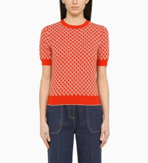 Lady's Gucci Square G Jacquard Top