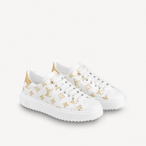 LV Time Out Sneaker Monogram Flowers Shoes 1a8taa