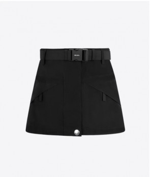 Lady's Prada Logo Mini Skirt