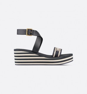 Lady's Dior Dway Wedge Sandal