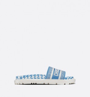 Women dior Cornflower Blue dway slide