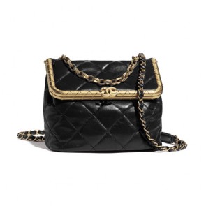 Chanel Kiss Lock Bag AS1886 B03428 N8201