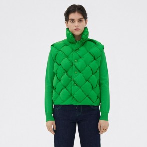 Lady's Bottega Veneta Intrecciato Tech Nylon Vest