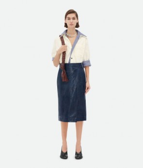 Lady's Bottega Double Layer Cotton Shirt