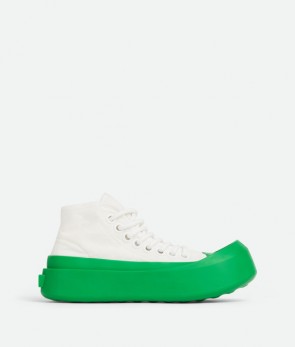 Lady's Bottega Veneta Nylon Jumbo Sneaker