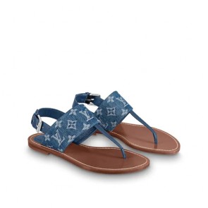 Women's LV starboard flat thong sandal 1A7RDP