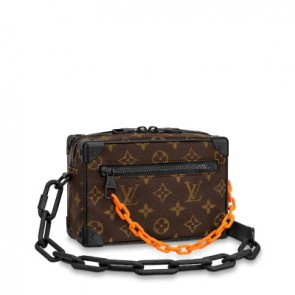 Mens mini soft trunk monogram handbags